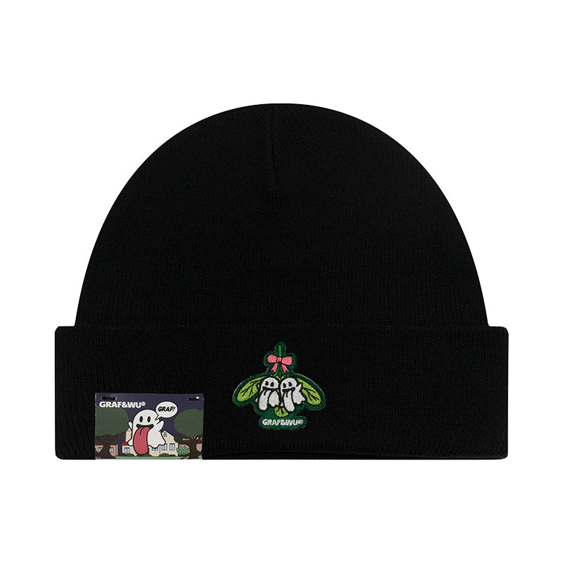 GRAF&WU Christmas Cute Ghost Character Beanies