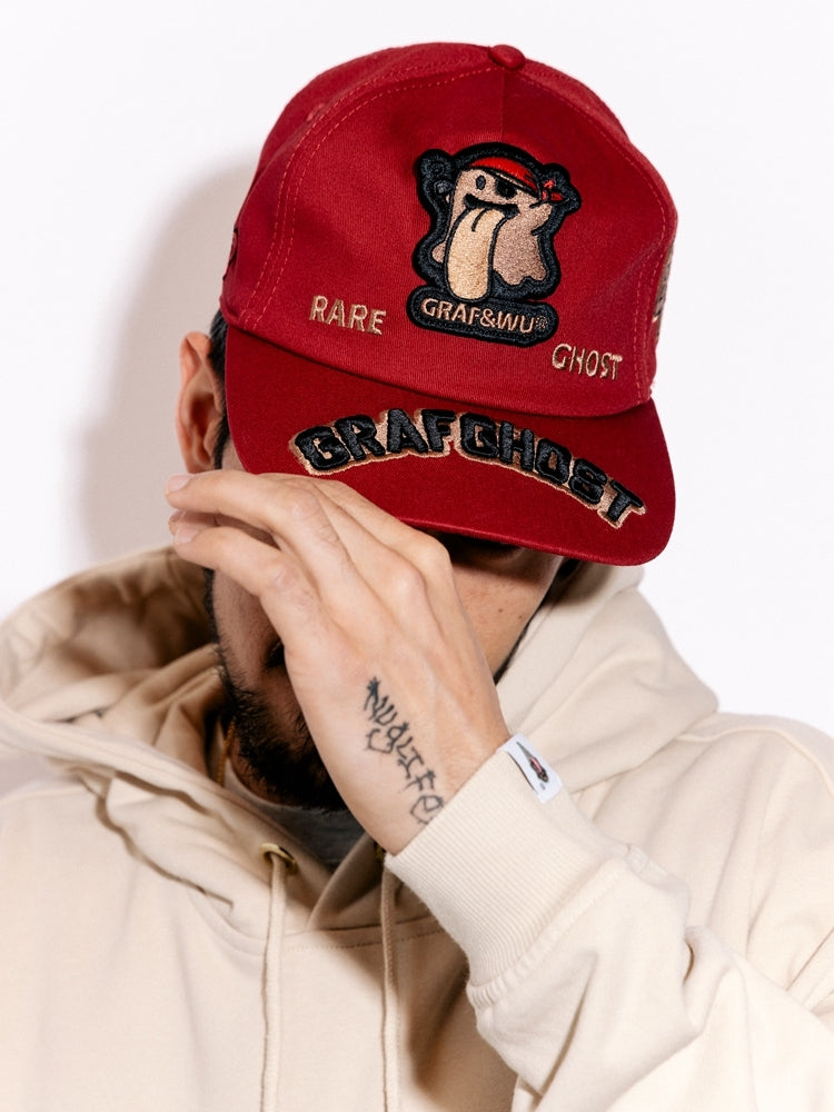 GRAFWU Boo Ghost Embroidery Baseball Cap