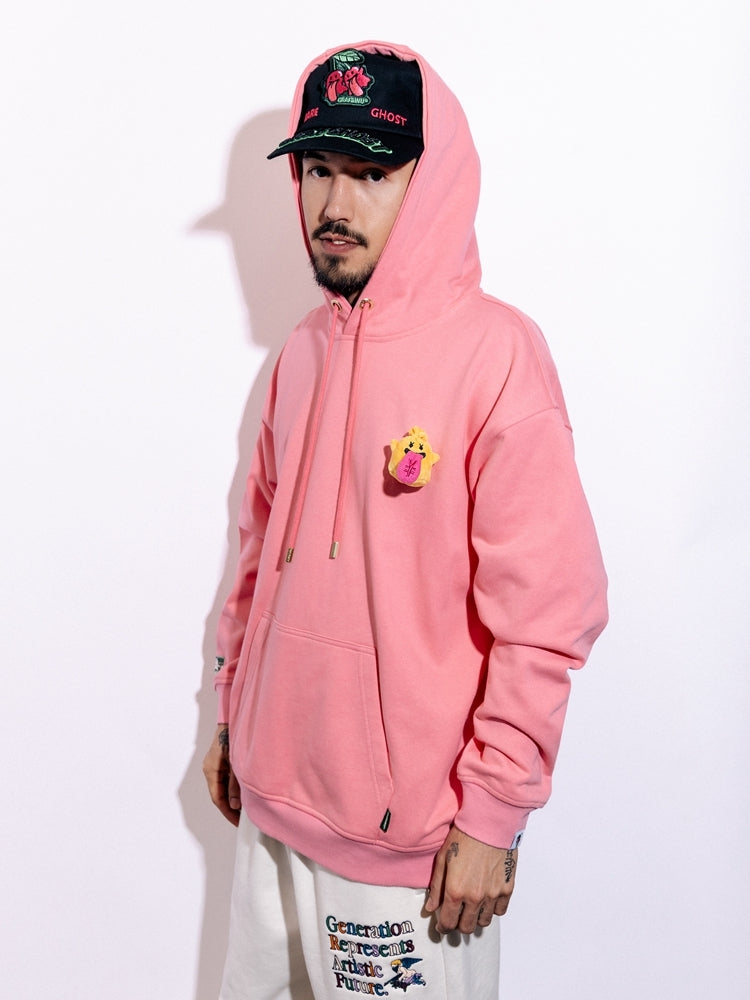 GRAF&WU BooGhost Doll Cute Ghost Character Fleece Hoodie