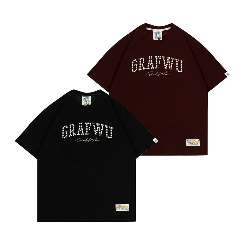 GRAF&WU Pearl Fashion Cotton T-shirts
