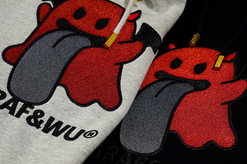 GRAF&WU BooGhost Original Loose-Fit Fleece Hoodie
