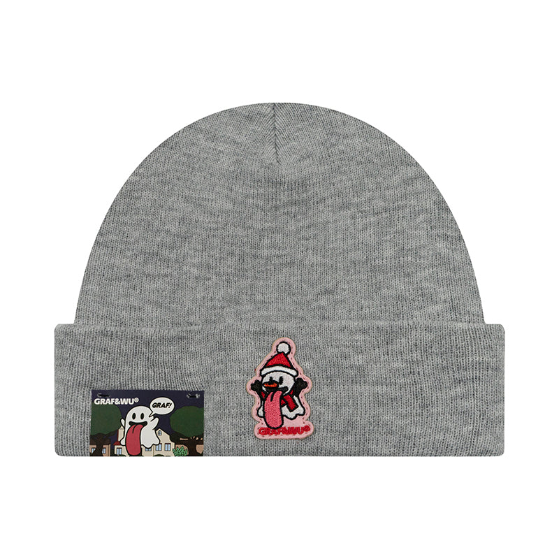 GRAF&WU Christmas Cute Ghost Character Beanies