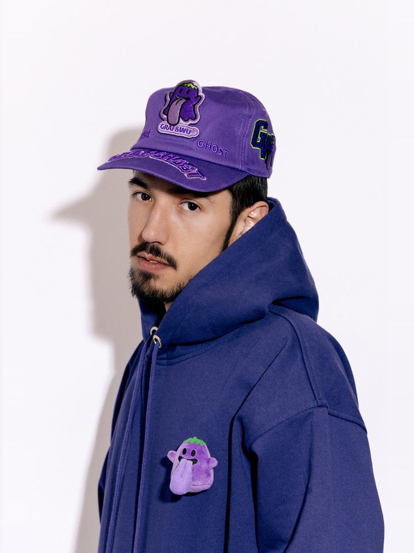GRAFWU Boo Ghost Embroidery Baseball Cap