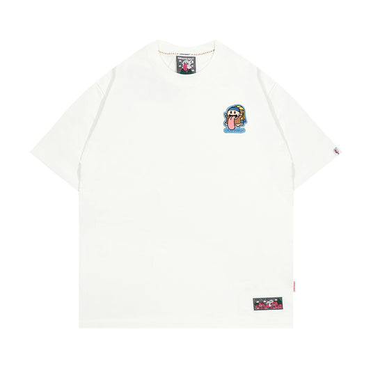 GRAFWU World Famous Paintings BooGhost Embroidery T-shirts