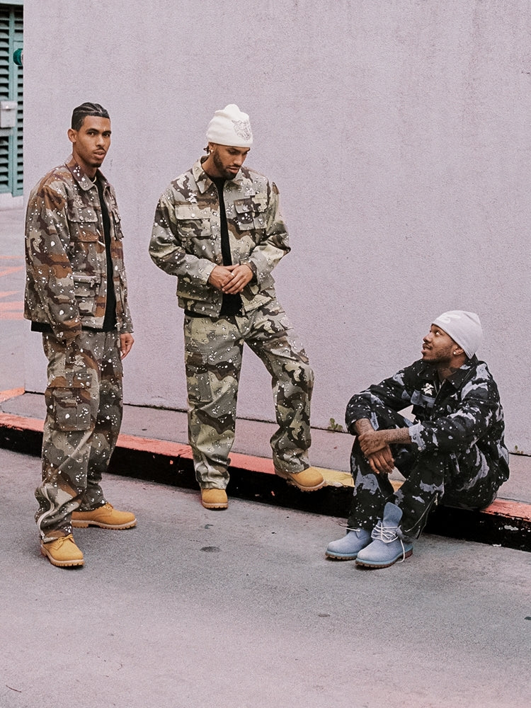 GRAF&WU Metal AK47 Angel Giraffe Camouflage Jacket
