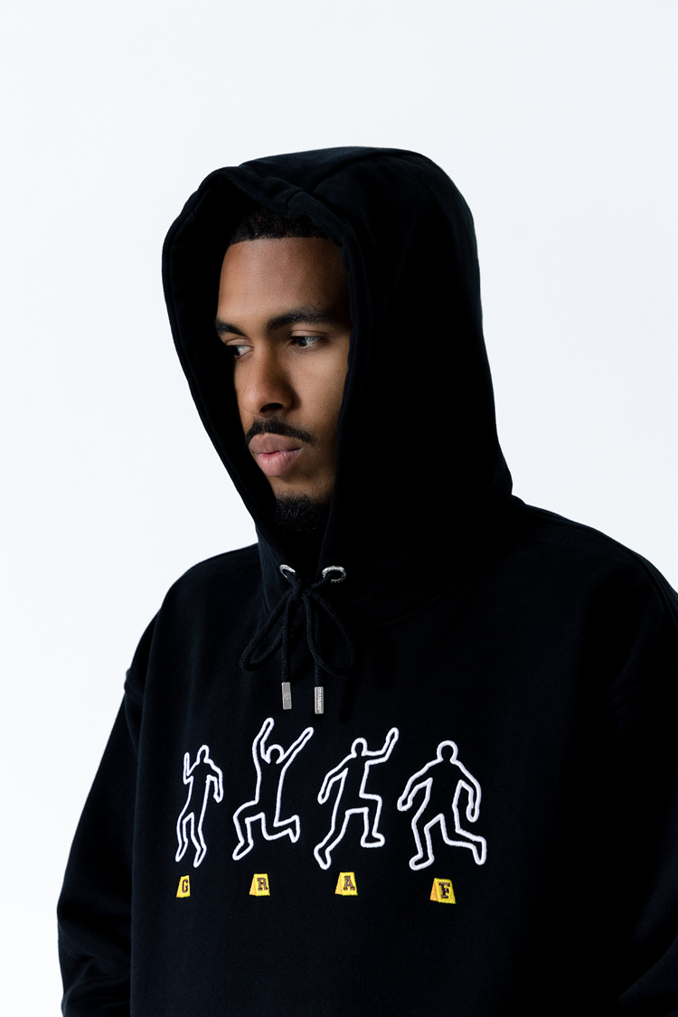GRAF&WU DeadOPP Kill Enemy Street Hoodie Fleece Sweatshirt