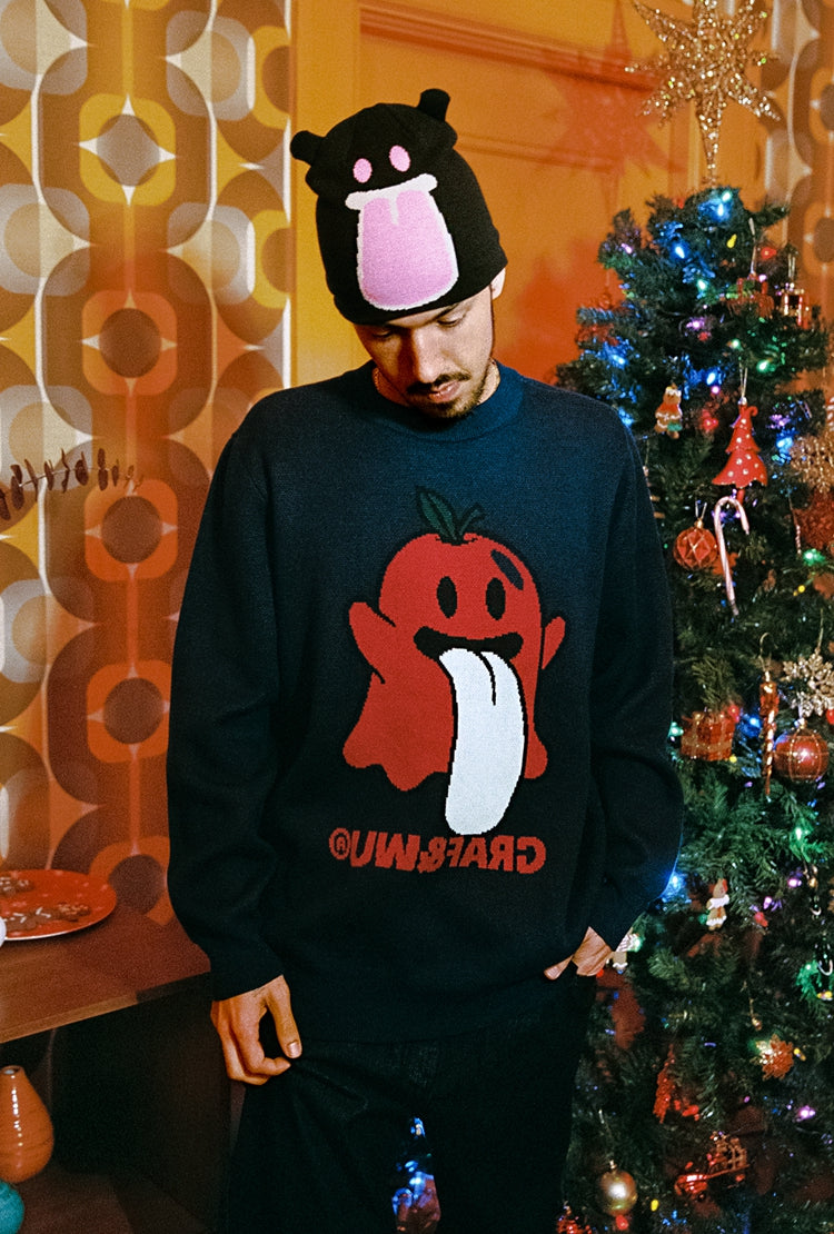 GRAFWU Cute Critical Booghost Beanies