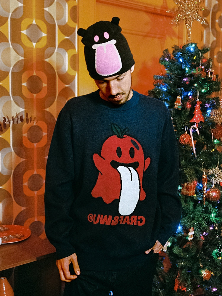 GRAFWU Cute Critical Booghost Beanies