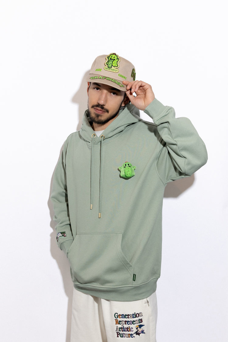 GRAFWU Boo Ghost Embroidery Baseball Cap