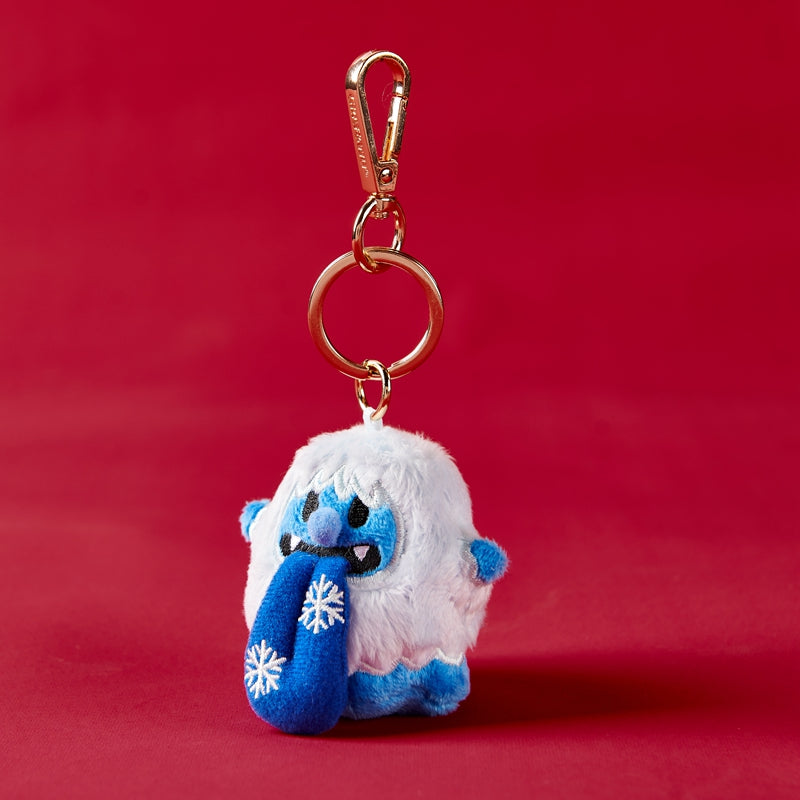 GRAFWU Halloween Keychains Mini Shining Snow Monster Zombie Witch Trendy Bag Charms for Men Women Teens