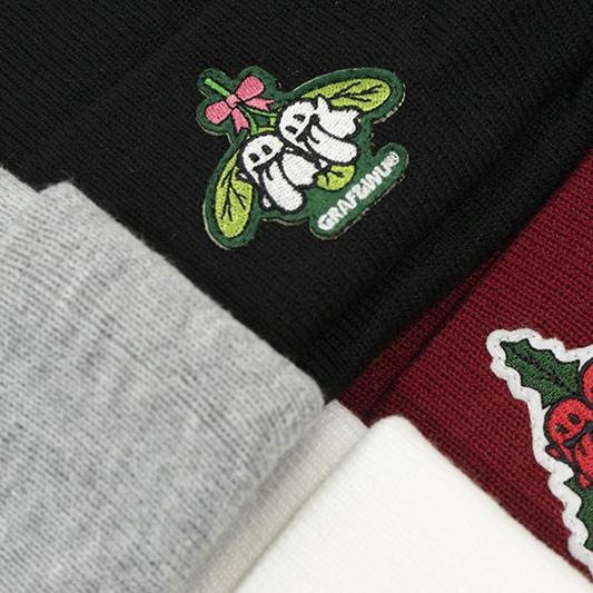 GRAF&WU Christmas Cute Ghost Character Beanies