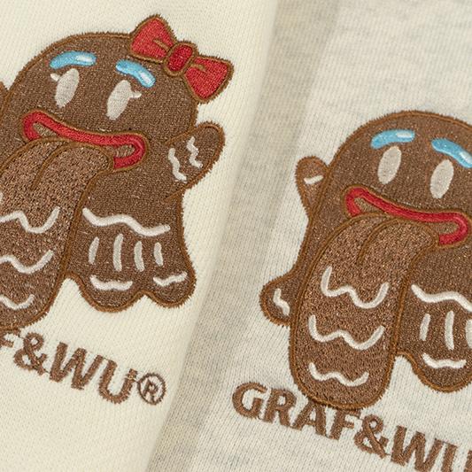 GRAF&WU Christmas Cute Ghost Coat