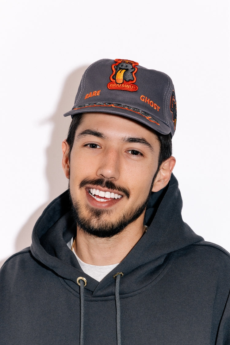GRAFWU Boo Ghost Embroidery Baseball Cap