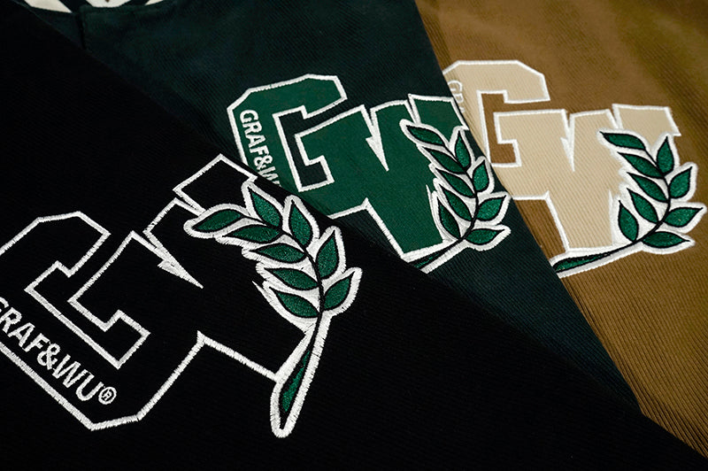 GRAF&WU Keep It Rare Hustle Hard Canvas Jacket Baseball Coat