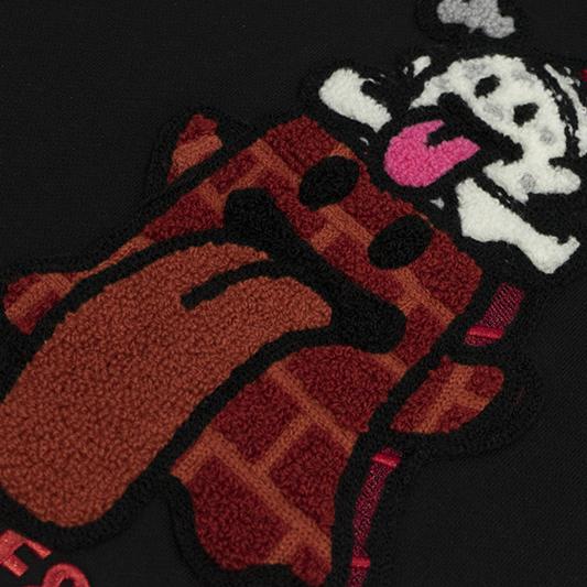 GRAF&WU Christmas Gingerbread Cute Ghost Fleece Hoodie