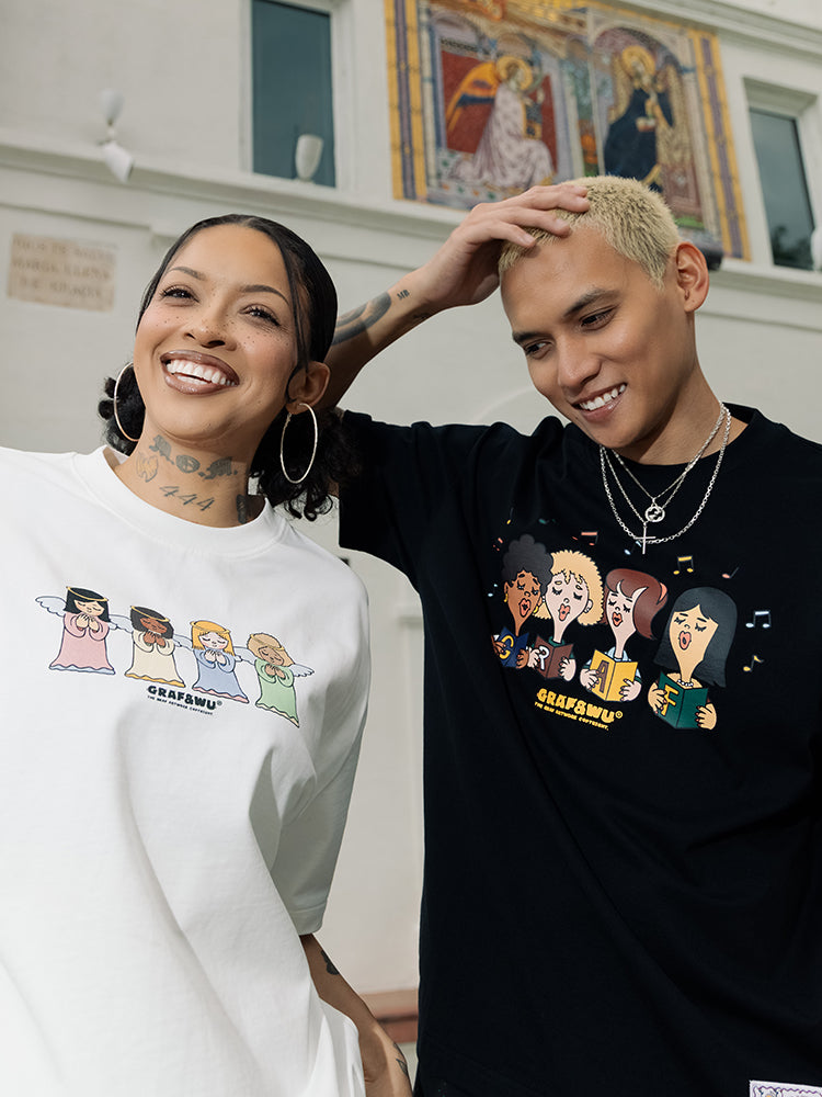 GRAF&WU World as One Family Choir Singing T-Shirt