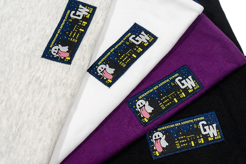 GRAF&WU T-Shirts Cute Nature Shroom Pattern Short Sleeve Fashionable 12 Mushroom Boo Ghost Design T-Shirts