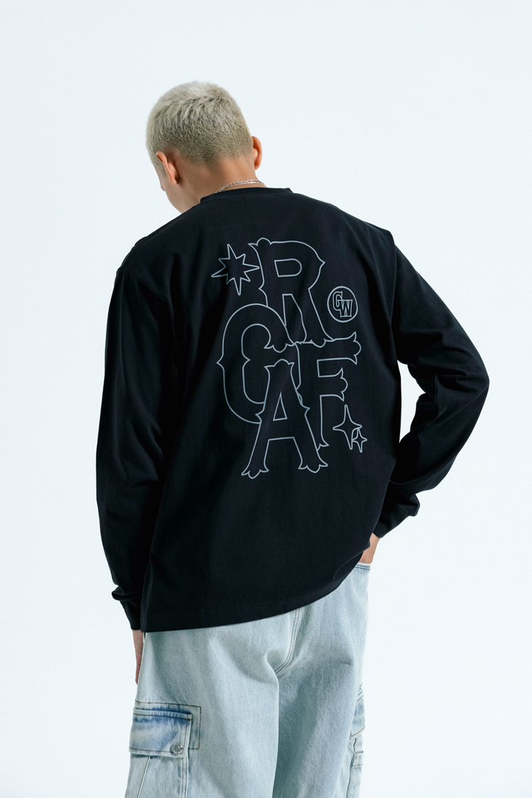 GRAF&WU Brand logo Long Sleeve T-shirt