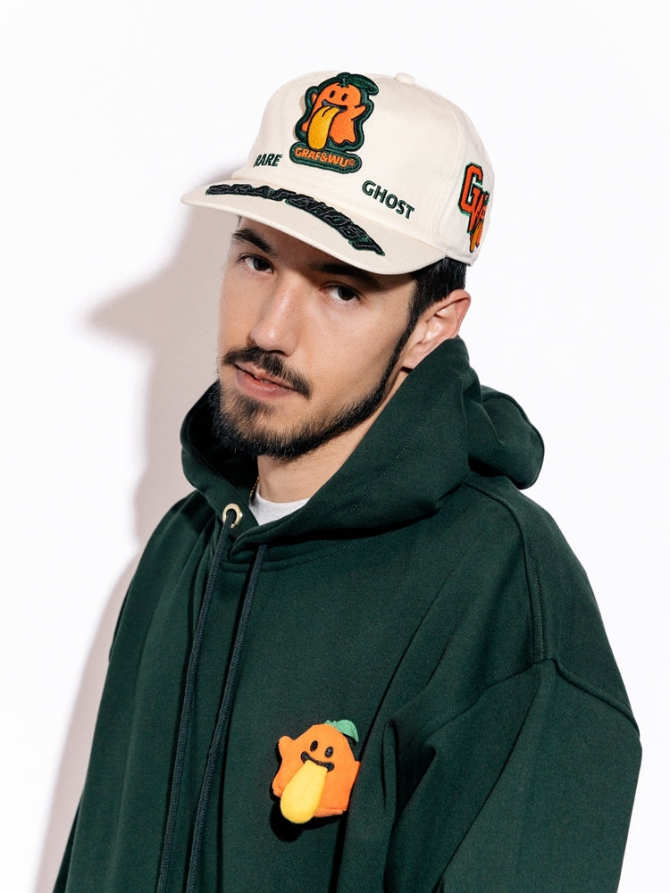 GRAF&WU BooGhost Doll Cute Ghost Character Fleece Hoodie
