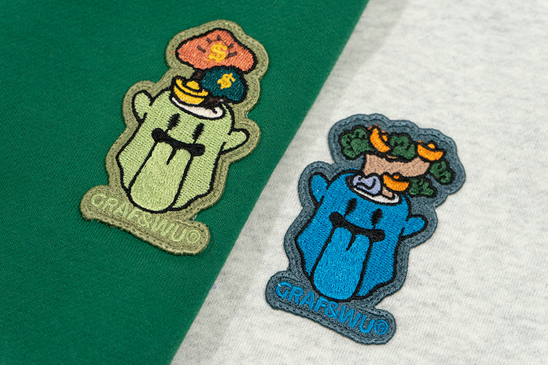 GRAF X POPSUNDAY Collaboration Money Tree Cute Ghost Crewneck