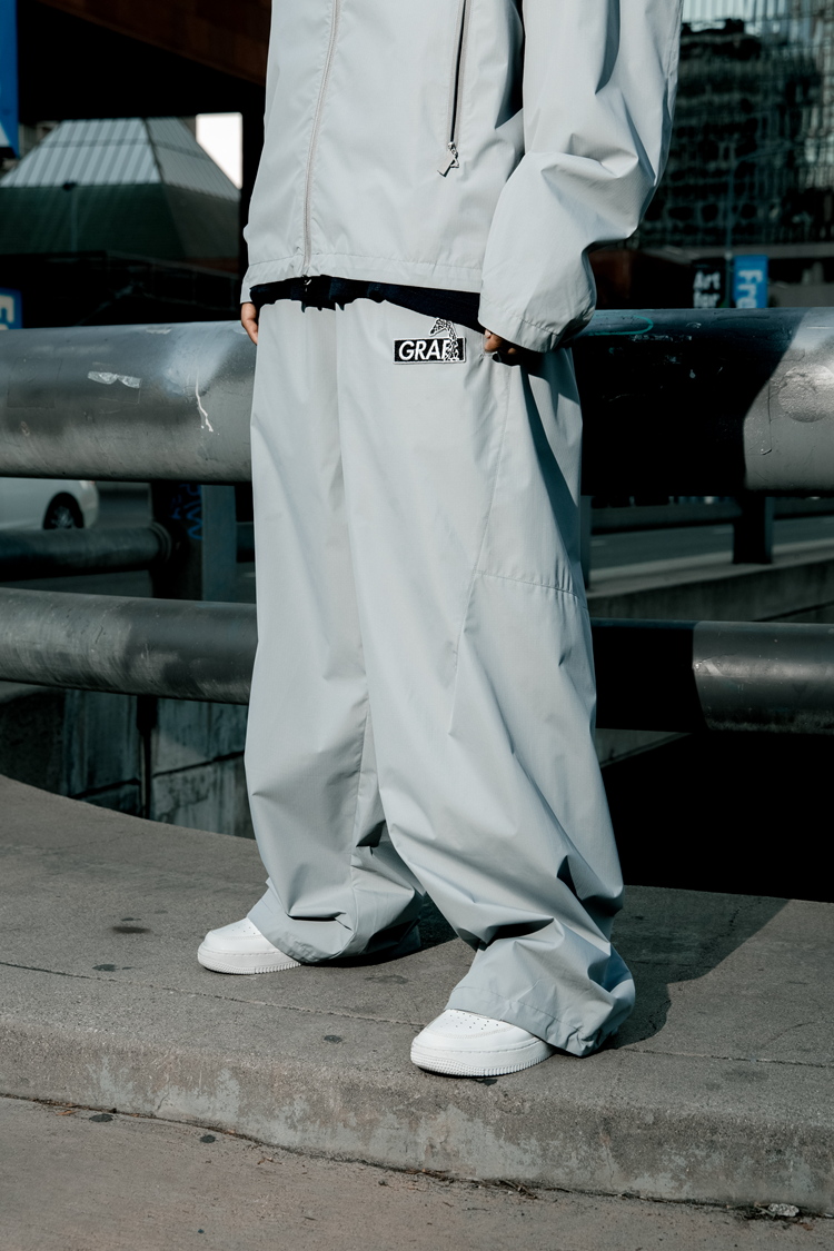 GRAF&WU SPORT Reflective Printed Windproof Outdoor Lightweight Pants