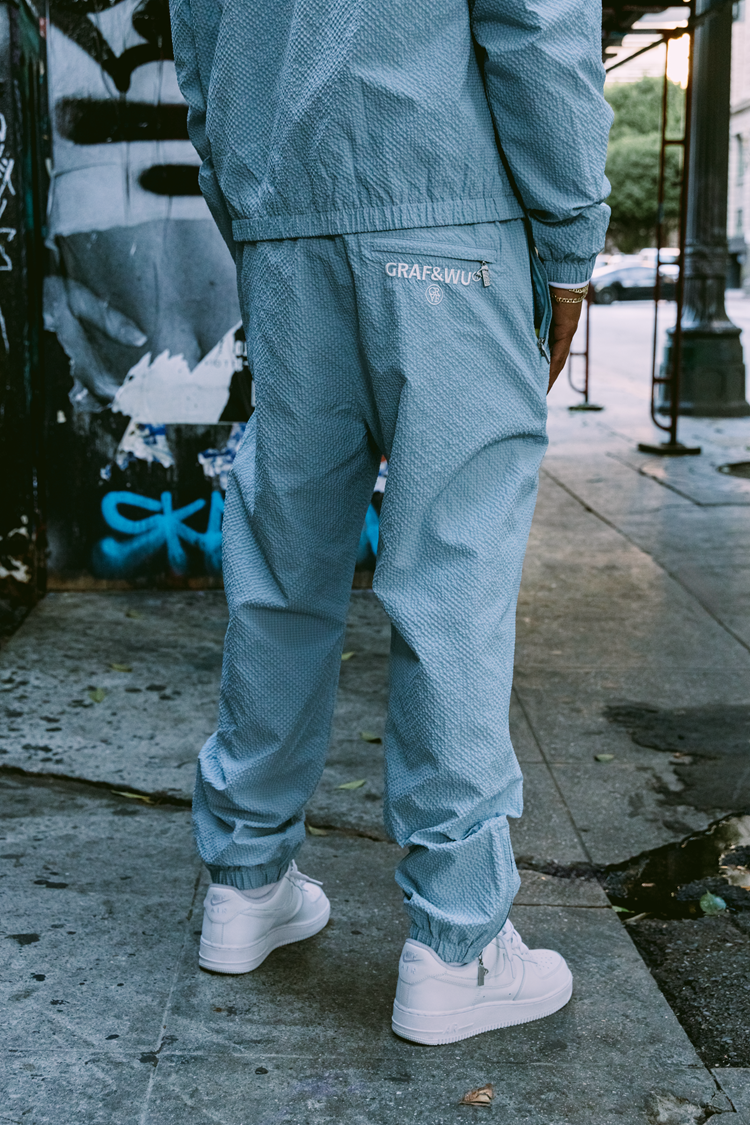 GRAF&WU Angel Embroidered Sport Trousers