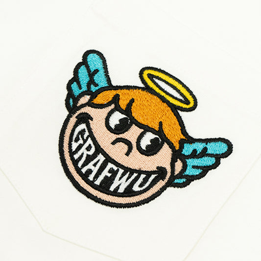 GRAFWU Angel Devil Cute Face T-Shirts