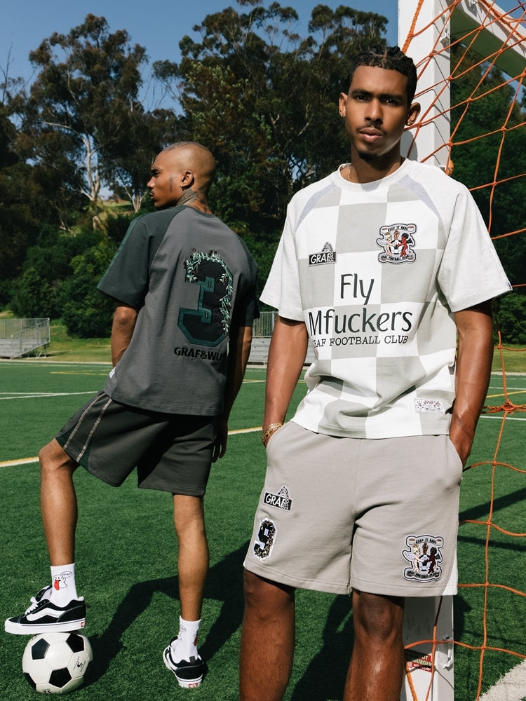 GRAF&WU Football Club Embroidery T-shirts