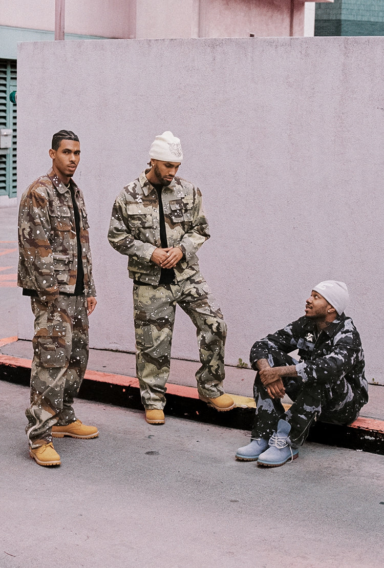 GRAF&WU Metal AK47 Angel Giraffe Camouflage Jacket