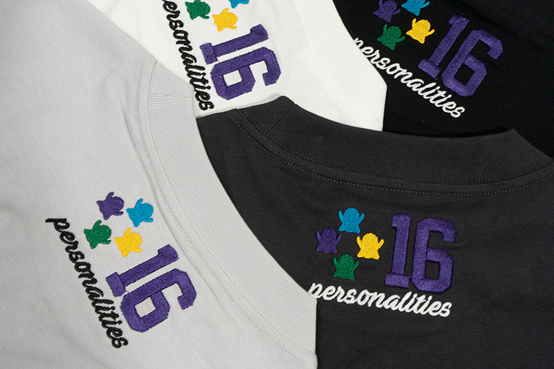 GRAF&WU【MBTI】16 personality types ENTJ ISTP Booghost print pure cotton short sleeves