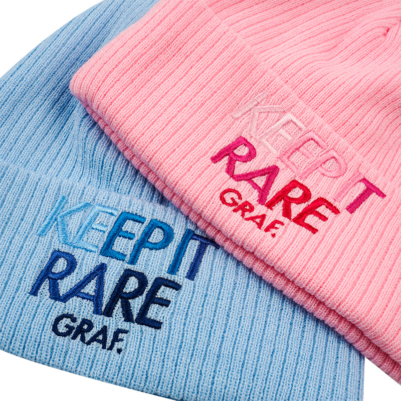 GRAF&WU KEEP IT RARE Colorful Embroidered Knitted Hat