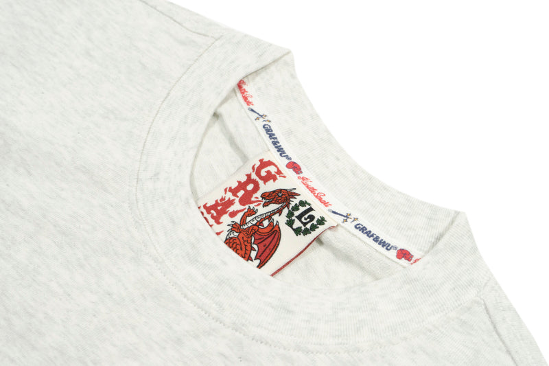 GRAF&WU T-Shirts【24vol.1】One Step At A Time Short Sleeves Hustle Shoe Print Street Short Sleeve Pure Cotton T-Shirt Casual Summer Tees
