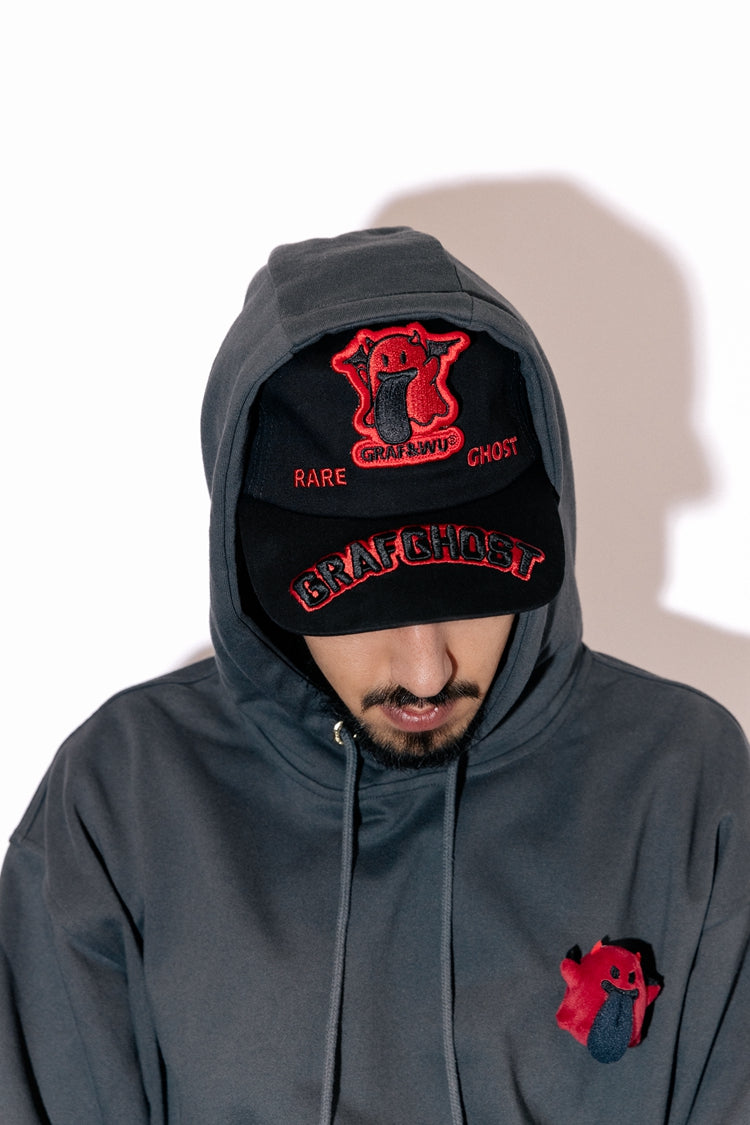 GRAFWU Boo Ghost Embroidery Baseball Cap