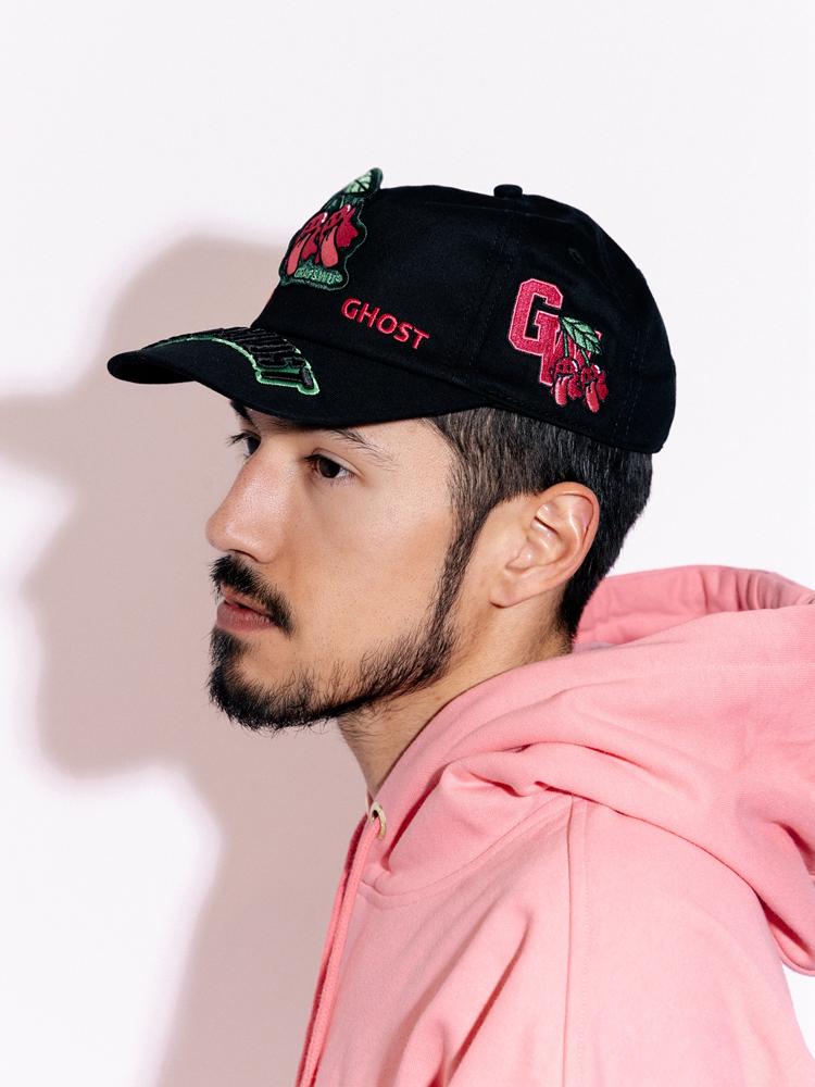 GRAFWU Boo Ghost Embroidery Baseball Cap