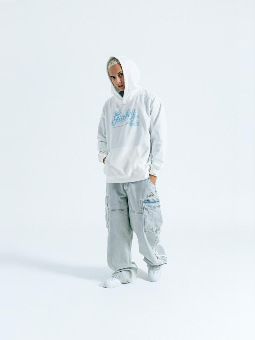 GRAF&WU AK Angel Letter Print Hoodies