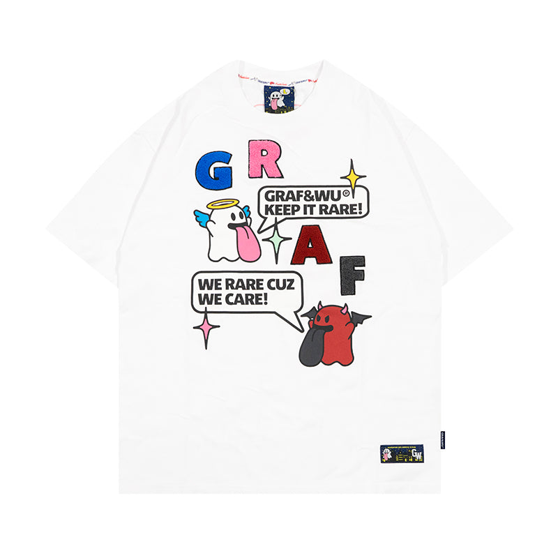 GRAFWU We Rare Cuz We Care T-Shirt