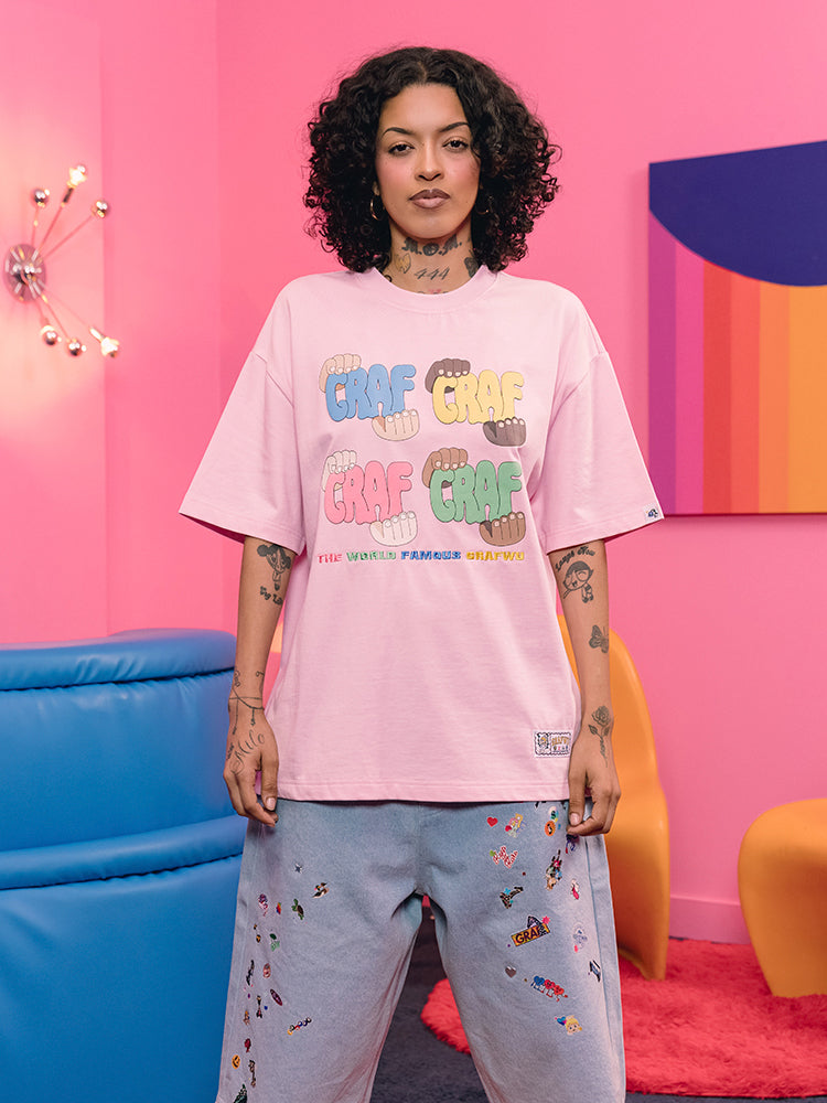 GRAFWU Cute Global Village Unity Theme T-Shirts