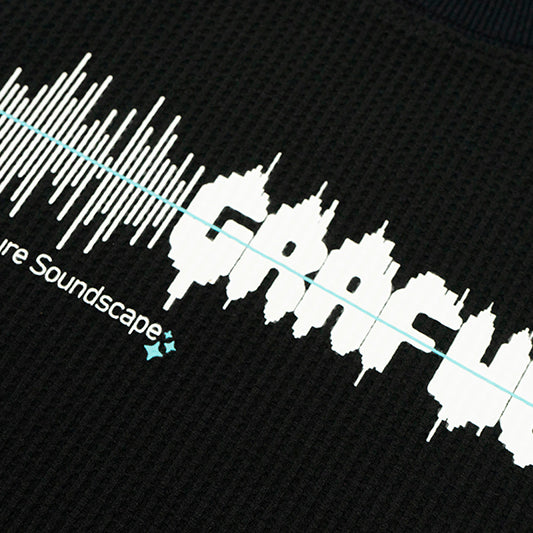 GRAFWU Music City Sound Wave Pattern Design T-Shirt