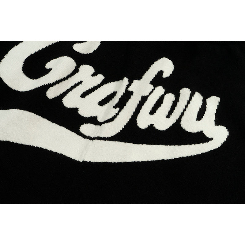 GRAF&WU Letter Soccer Team Sports Shorts