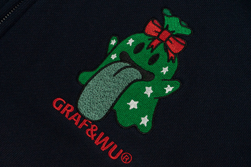 GRAF&WU Christmas Cute Ghost Coat