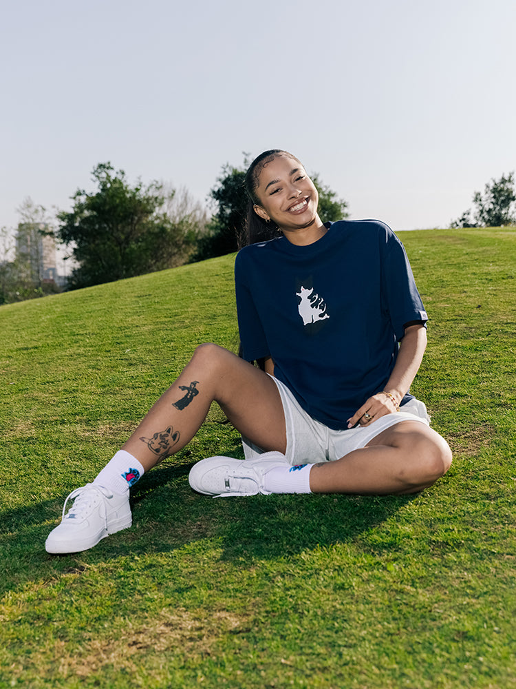 GRAF&WU Cow Cat Fashion T-Shirts