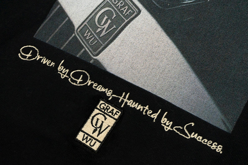 GRAF&WU T-Shirts【25vol.2】Fashion Car Logo Cute Ghost Pattern Short-Sleeved Casual Cotton Short Sleeve Hip-Hop Streetwear T-Shirt