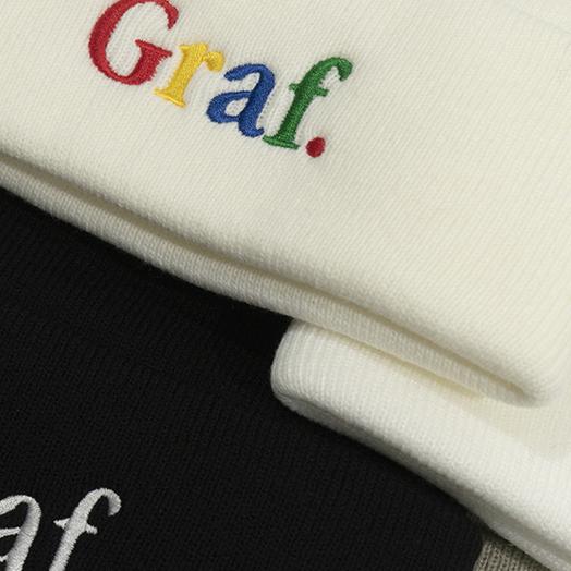 GRAF&WU Colorful Embroidery Graf Beanie