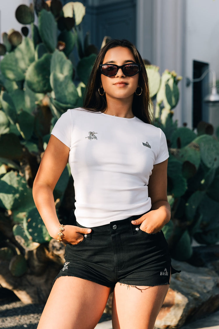GRAFWU AK47 Angel Hot Girl Shorts