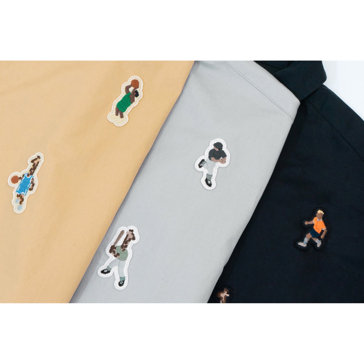 GRAF&WU Sports Giraffe Mini Embroidered T-Shirt