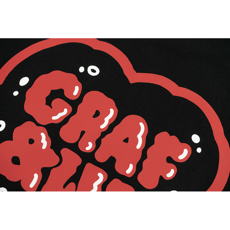 GRAF&WU Pocket Heart Ghost Embroidery T-shirts