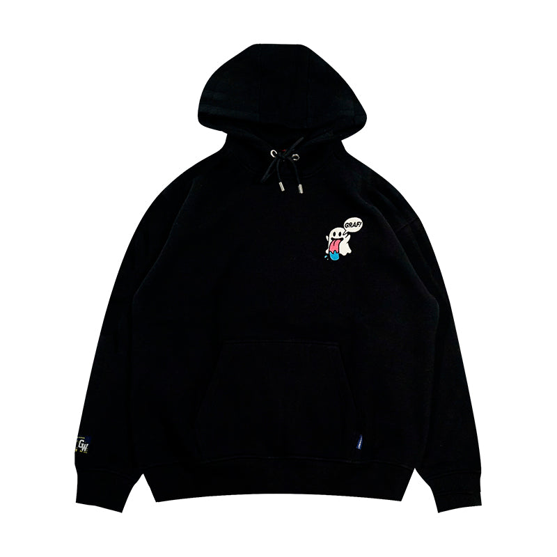 GRAF&WU BooGhost Original Loose-Fit Fleece Hoodie