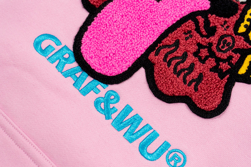 GRAF&WU Old School Rap BooGhost Hoodies