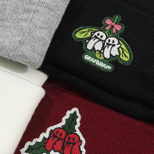 GRAF&WU Christmas Cute Ghost Character Beanies