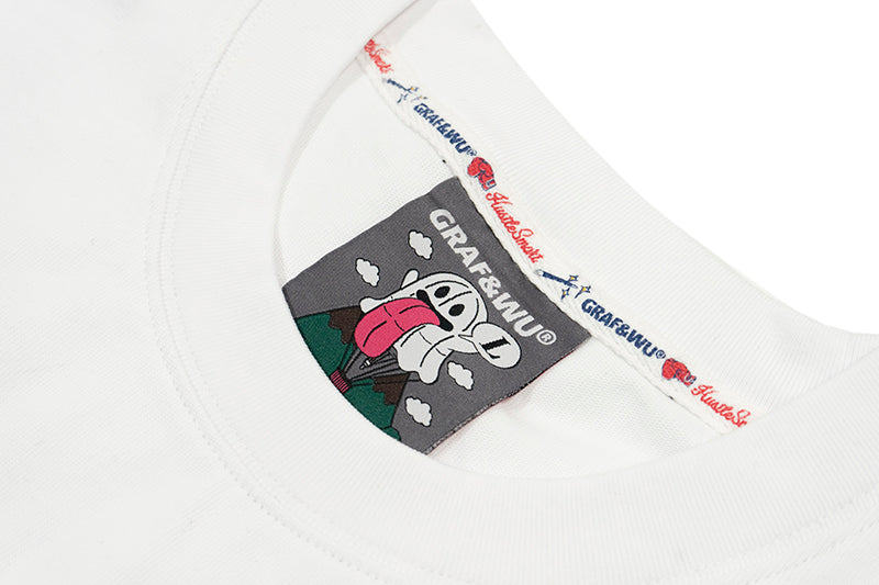 GRAF&WU Rainbow Cute Ghost T-Shirts
